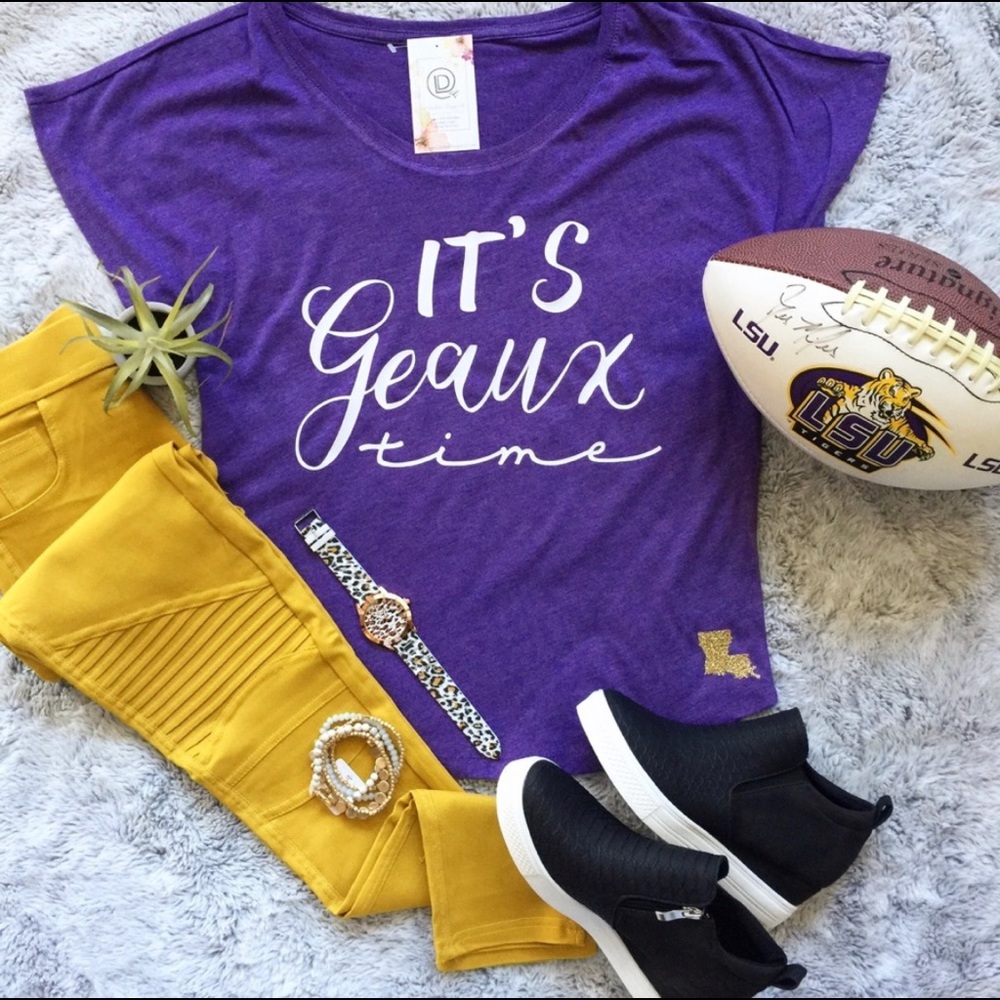 Purple & Gold tailgate Shirt